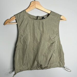 H&M Green Top Small NWT